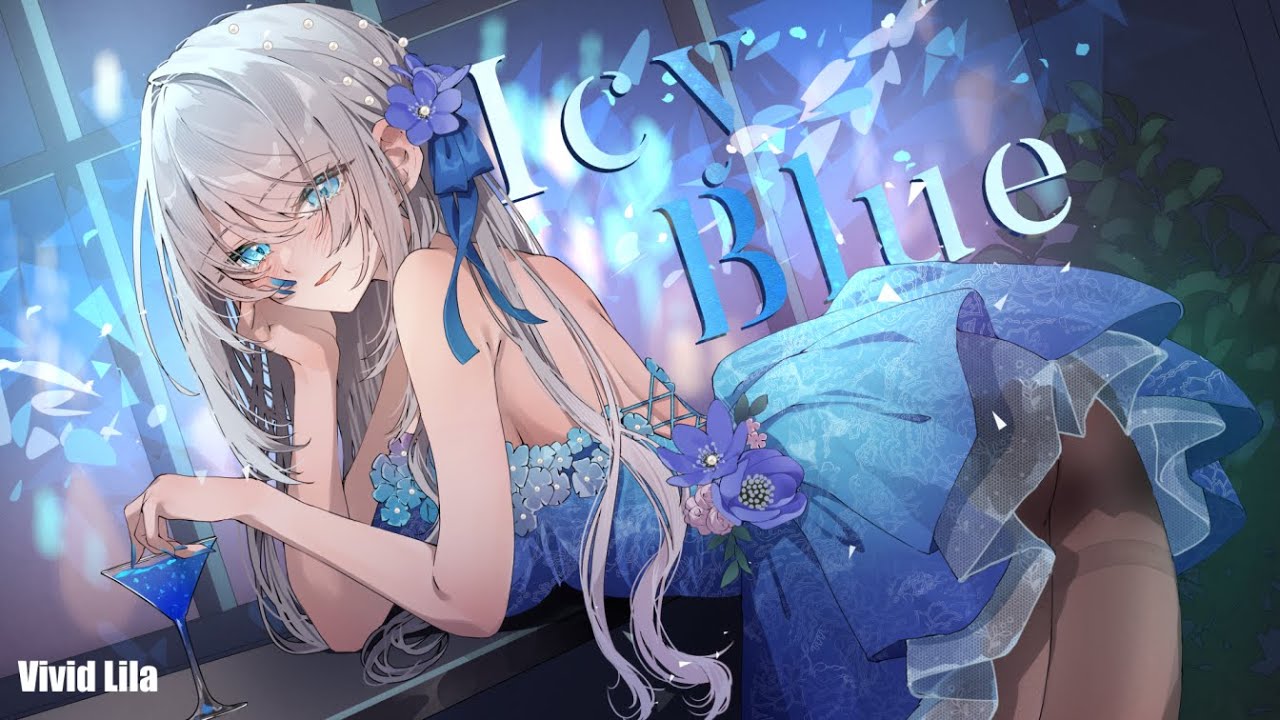 【Lyric Video】Icy Blue / Vivid Lila feat. 月音（Lunon）