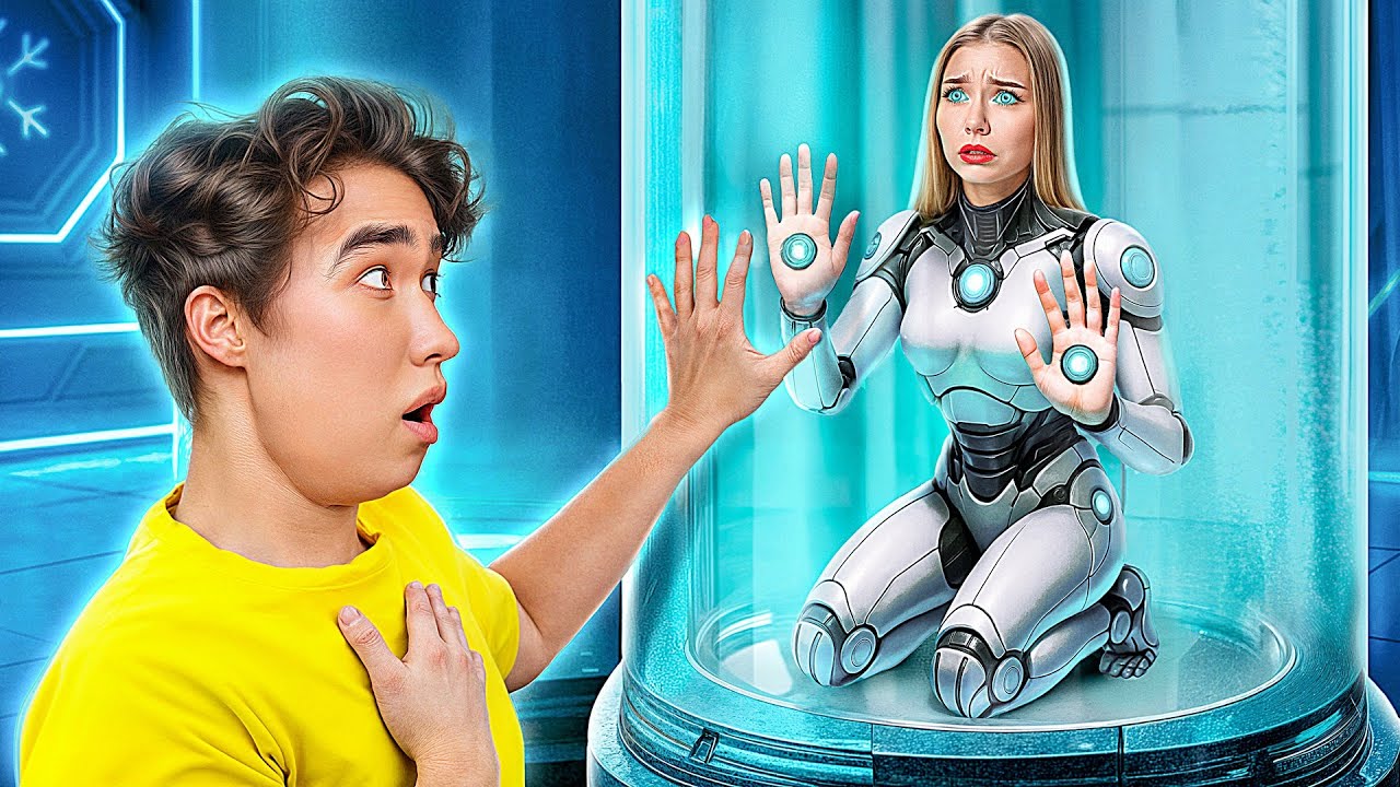 Моя Девушка &ndash; Робот | Идеальная AI Девушка vs Обычная Девушка Multi DO Team
