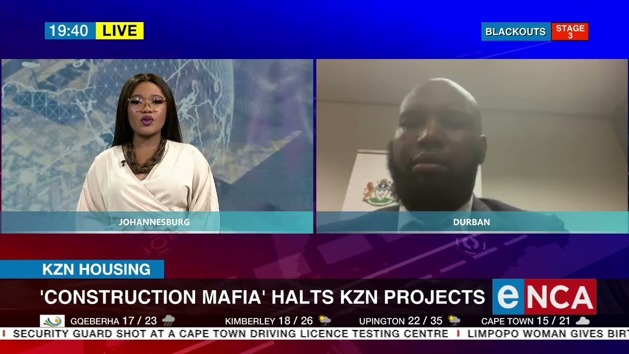 KZN Housing | Discussion | 'Construction mafia' halts KZN projects