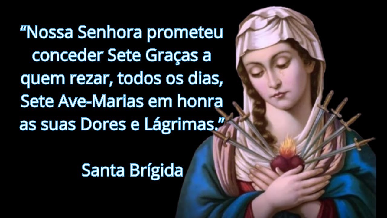 DEVOÇÃO DIÁRIA DAS 7 AVE MARIAS - Santa Brígida - 02/02/2026