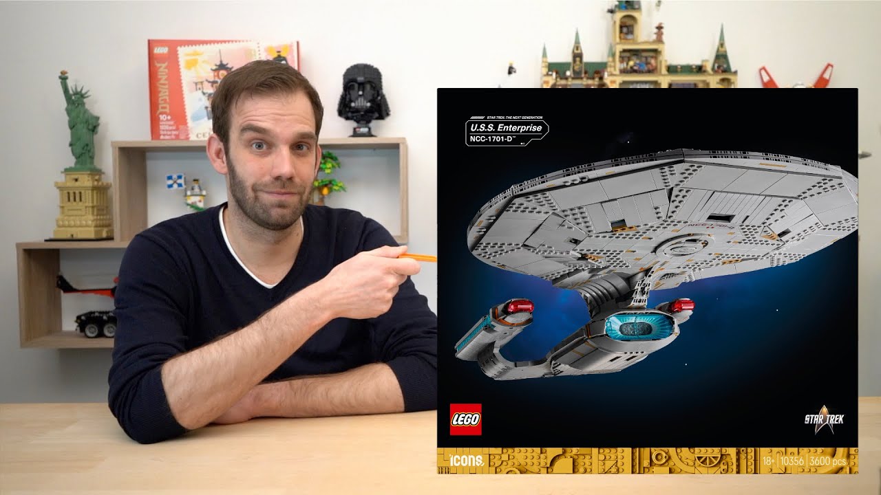 Bauen mit Spezi: LEGO ® Icons 10356 Star Trek: U.S.S. Enterprise NCC-1701-D ™