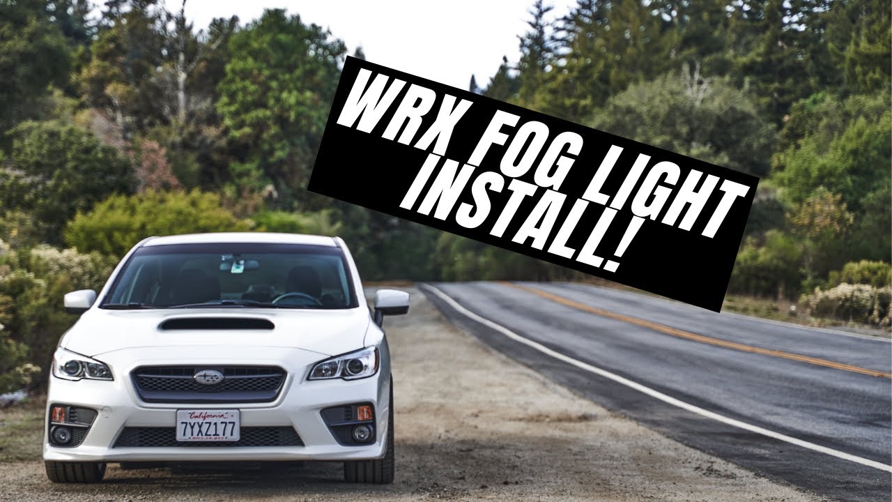 Установка противотуманных фар Subaru WRX 2015–2022 годов от Subiespeed