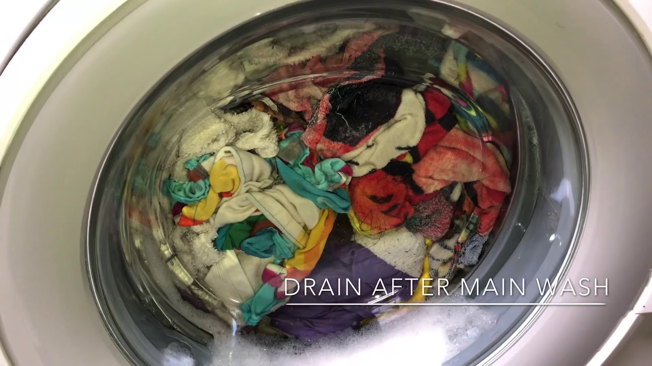 Vestel washing machine - shirts 60 - HUGE sudslock!
