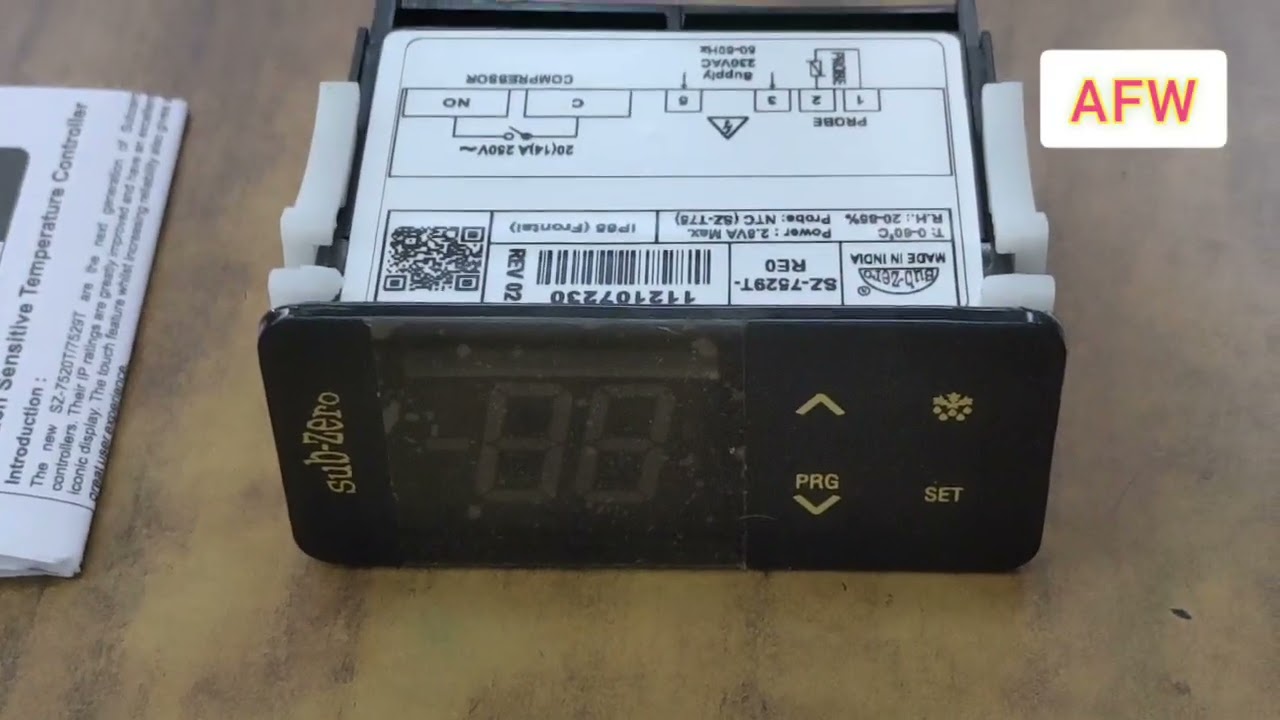 Sub Zero Temperature Controller | 9350741504 | #shorts #subzerotemperaturecontroller
