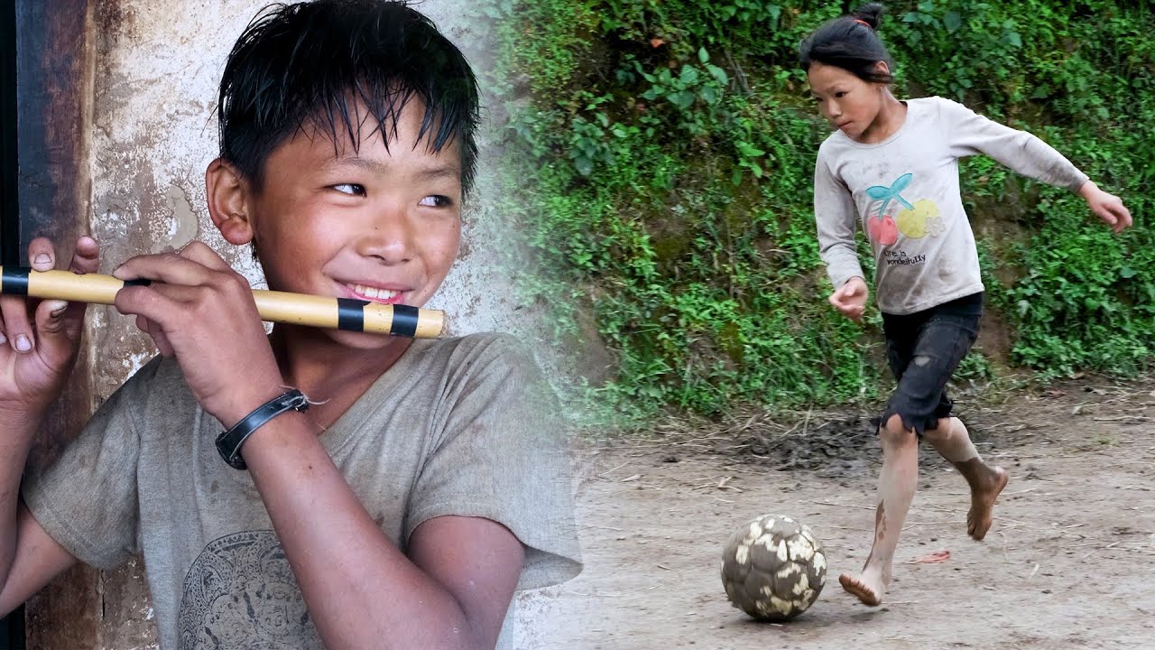Family in the Jungle || In their Village Home ( 3 )