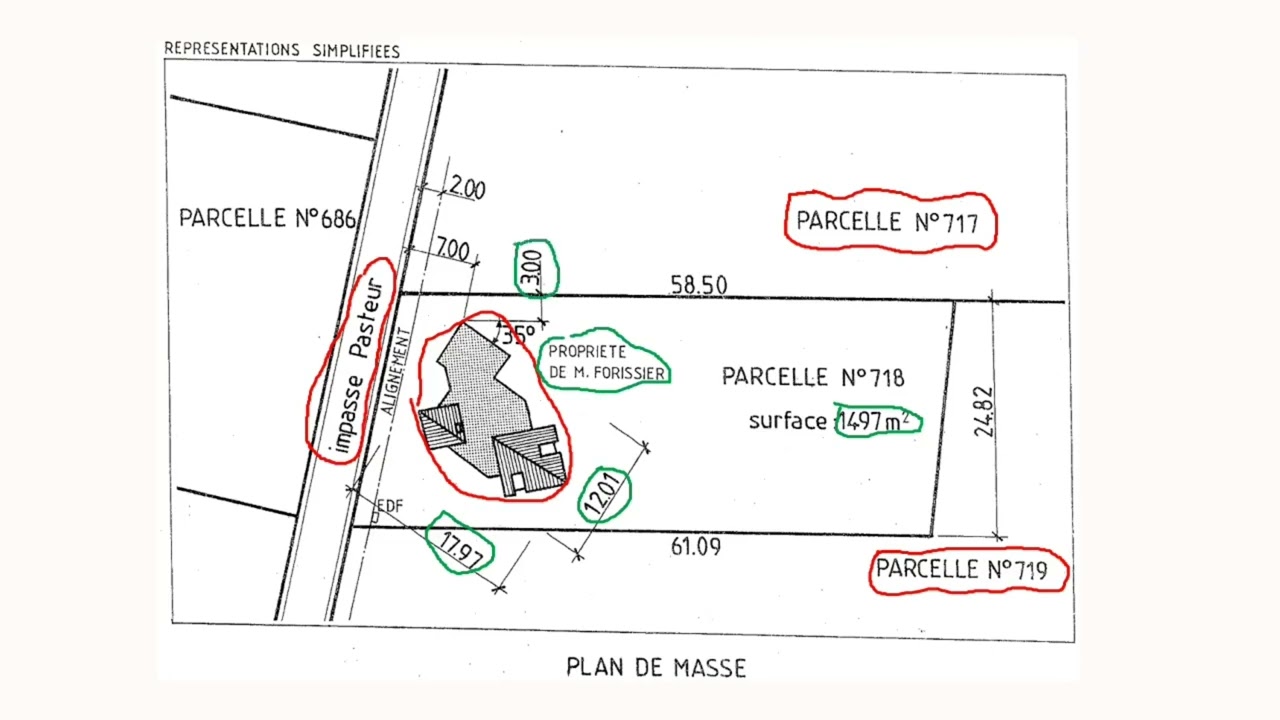 Dessin technique/Architecture- (Partie 1/8)- Documents d'un projet de construction