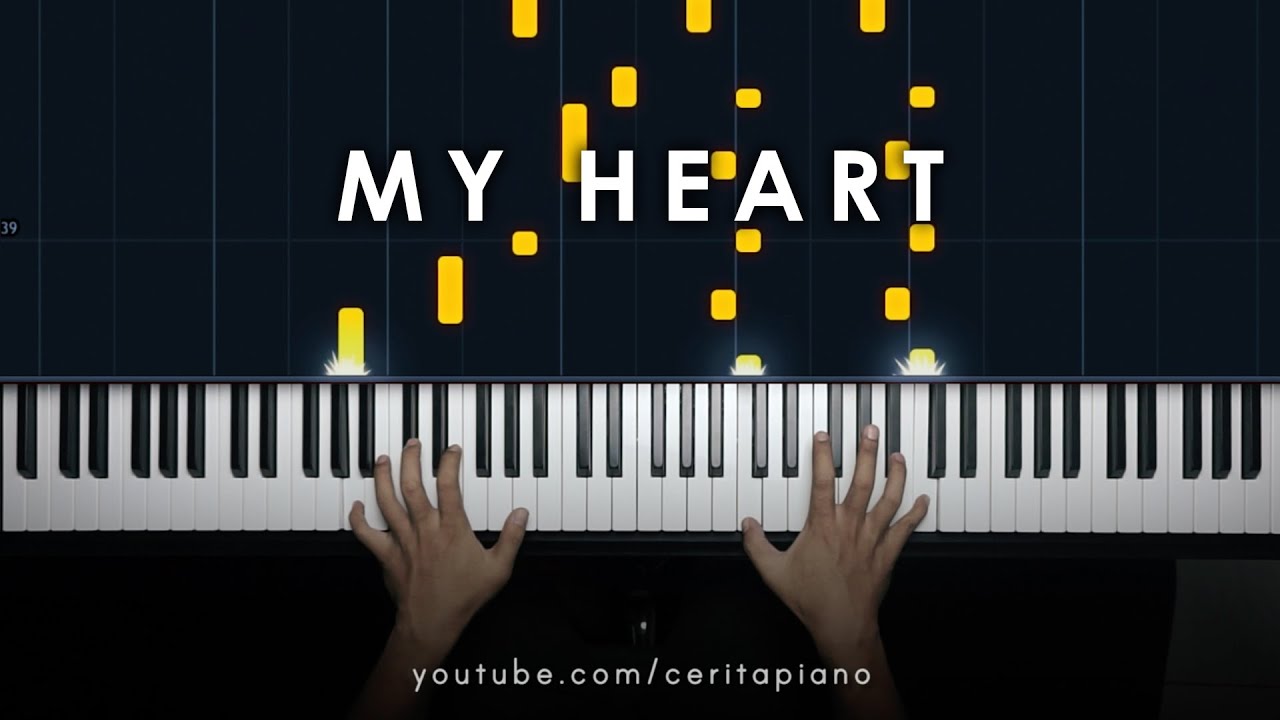 Acha Septriasa & Irwansyah - My Heart (Piano Tutorial)