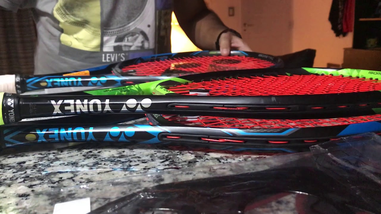 YONEX EZONE DR 98 BLUE ! STRING BABOLAT RPM BLAST ROUGH 1.25 RED FLUO !