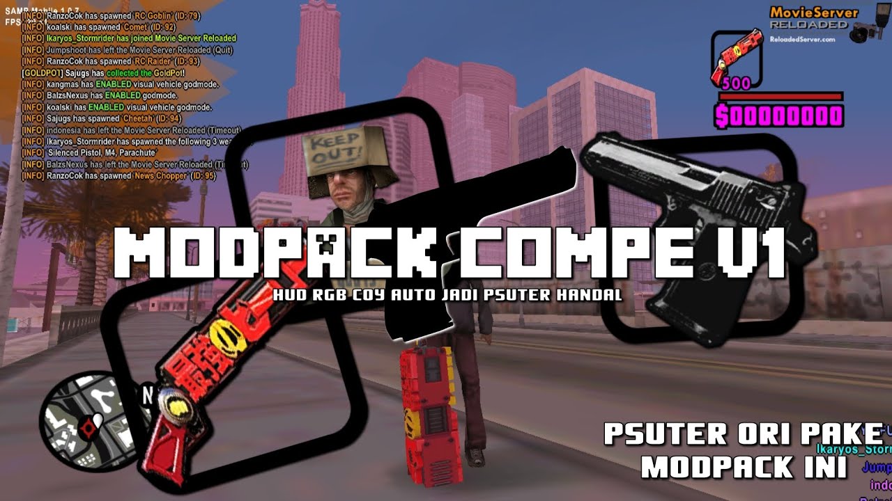 MODPACK COMPE V1 | RINGAN BANGET NJIR PSUTER HANDAL PAKE MP INI | GTA SAMP ANDROID