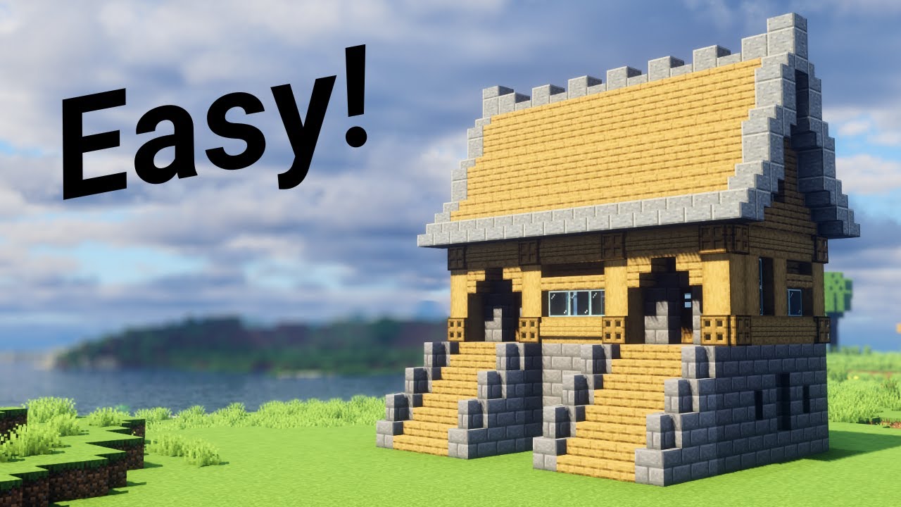 Tutorial | Simple House | Minecraft How to Build
