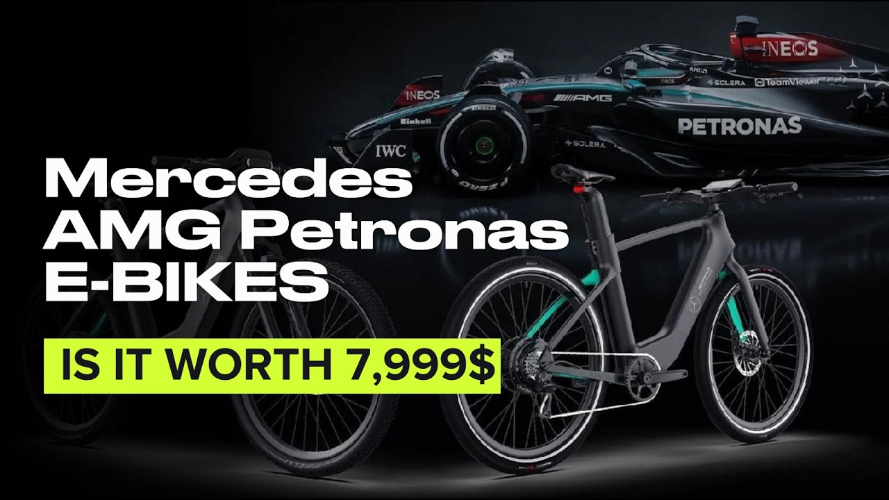 New Mercedes-AMG Petronas e-bikes | A First look