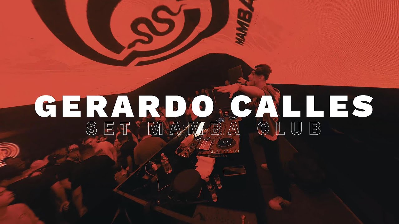 DJ SET MAMBA CLUB AFTER GERARDO CALLES 2025 (Tech House &Afro  Music)
