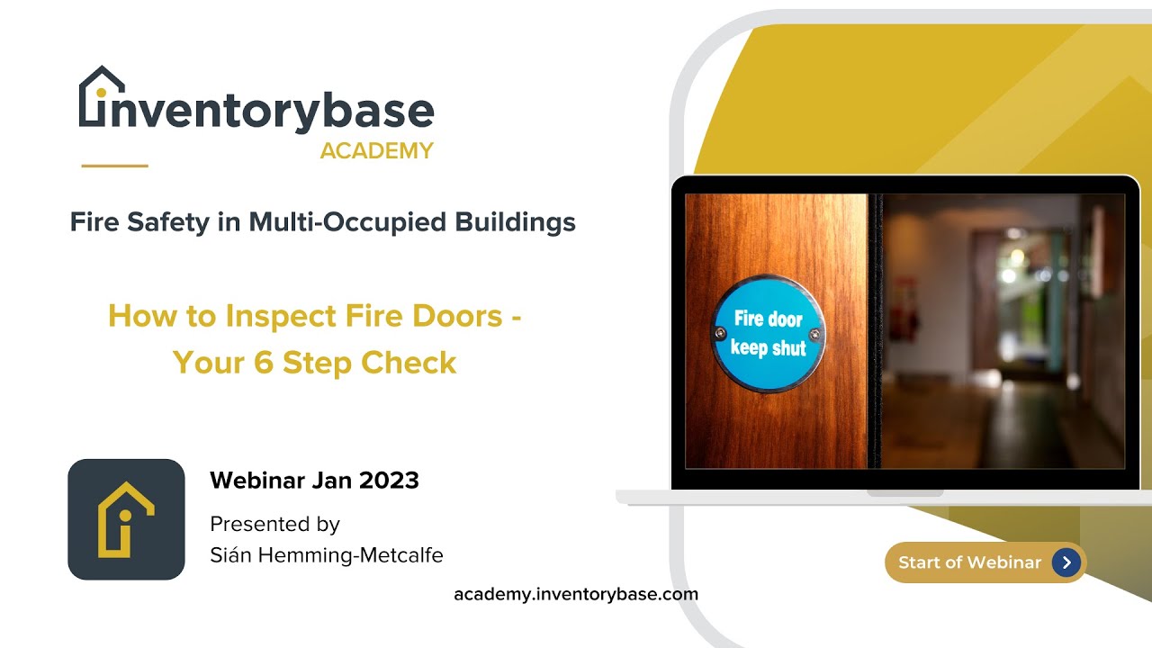 Fire Safety in Multi-Occupied Buildings: How to Inspect Fire Doors - Your 6 Step Check