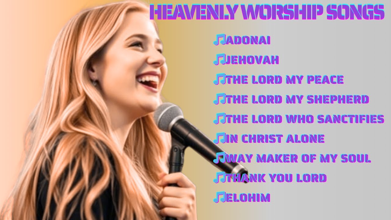 ADONAI 🙏 Heavenly Worship Songs ✝️ #lyrics #adonai #heavenly #worship #songs #prayer #amazing #god