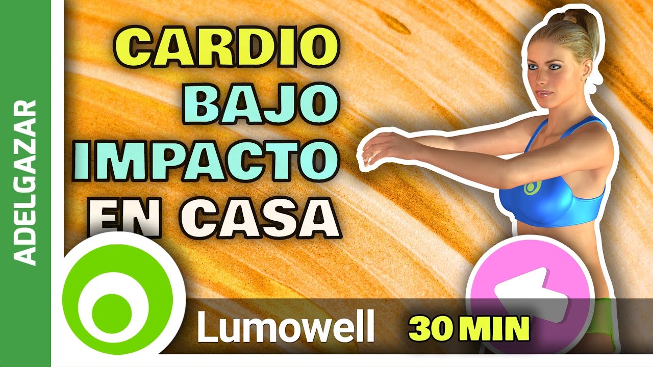 Entrenamiento En Casa: Ejercicios De Bajo Impacto Para Adelgazar - 30 Min