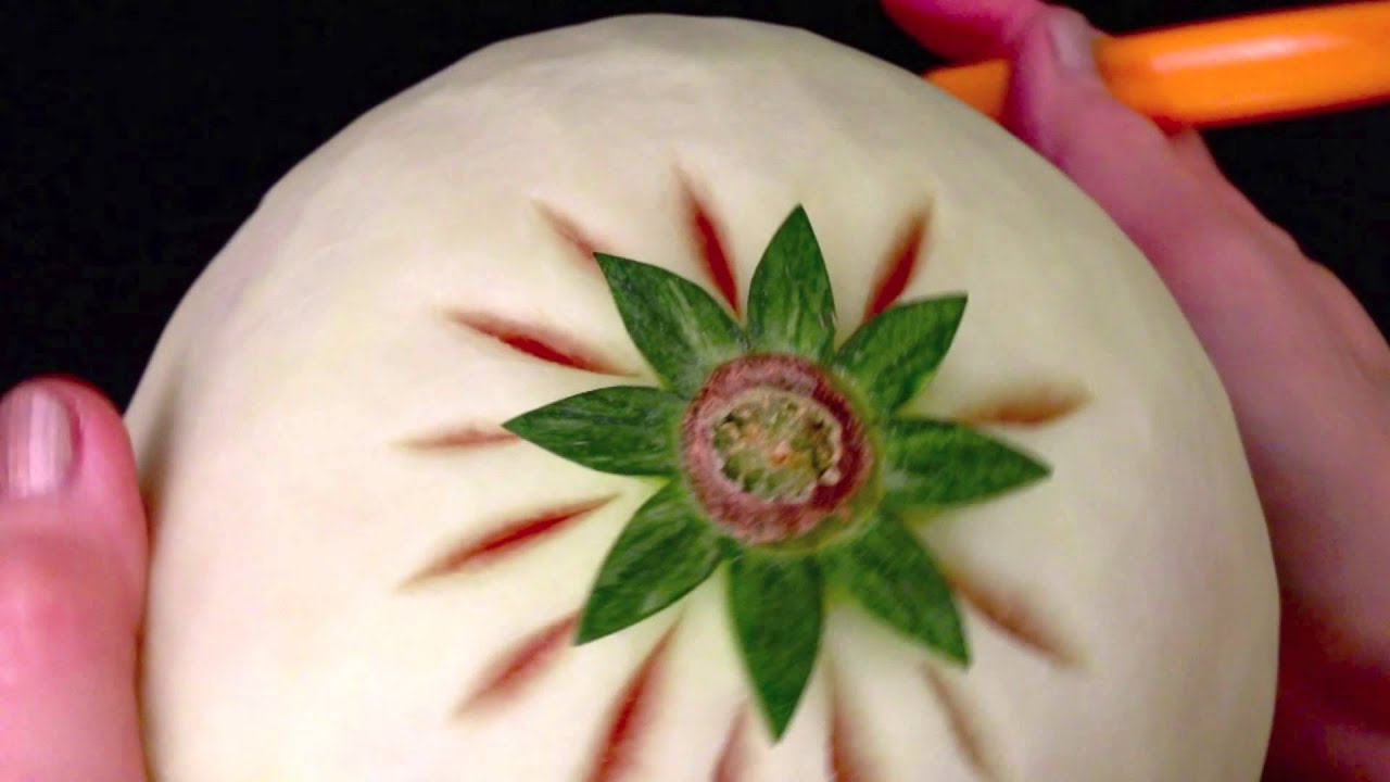Easy And Simple Watermelon Style - Intermediate 4 By Mutita Art Of Fruit And Vegetable Carving