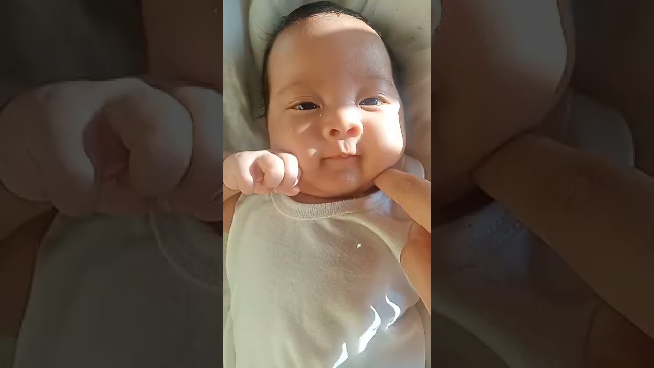 cute baby Ash2x happy 2monts🤗🤗🤗🤗&hearts;️&hearts;️ #please like and subscribe and comment