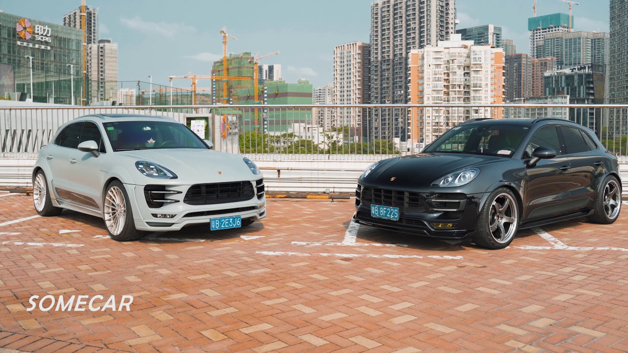 Wildbody Porsche Macan,Rooftop Meet  | 4K