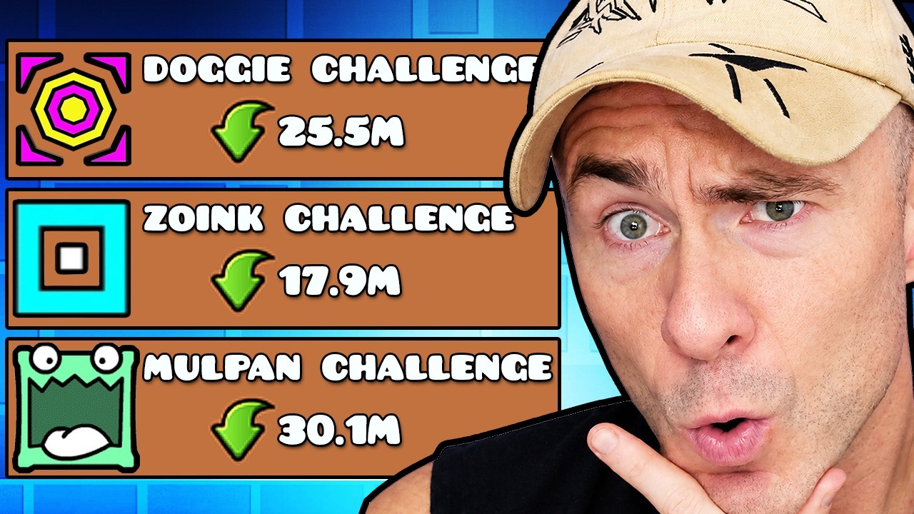 Я прошел ТОП-1 ЧЕЛЛЕНДЖ от ЮТУБЕРОВ по Geometry Dash