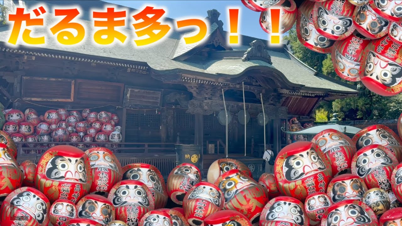 お寺にだるまが沢山いる意味が素敵すぎた！！/少林山達磨寺