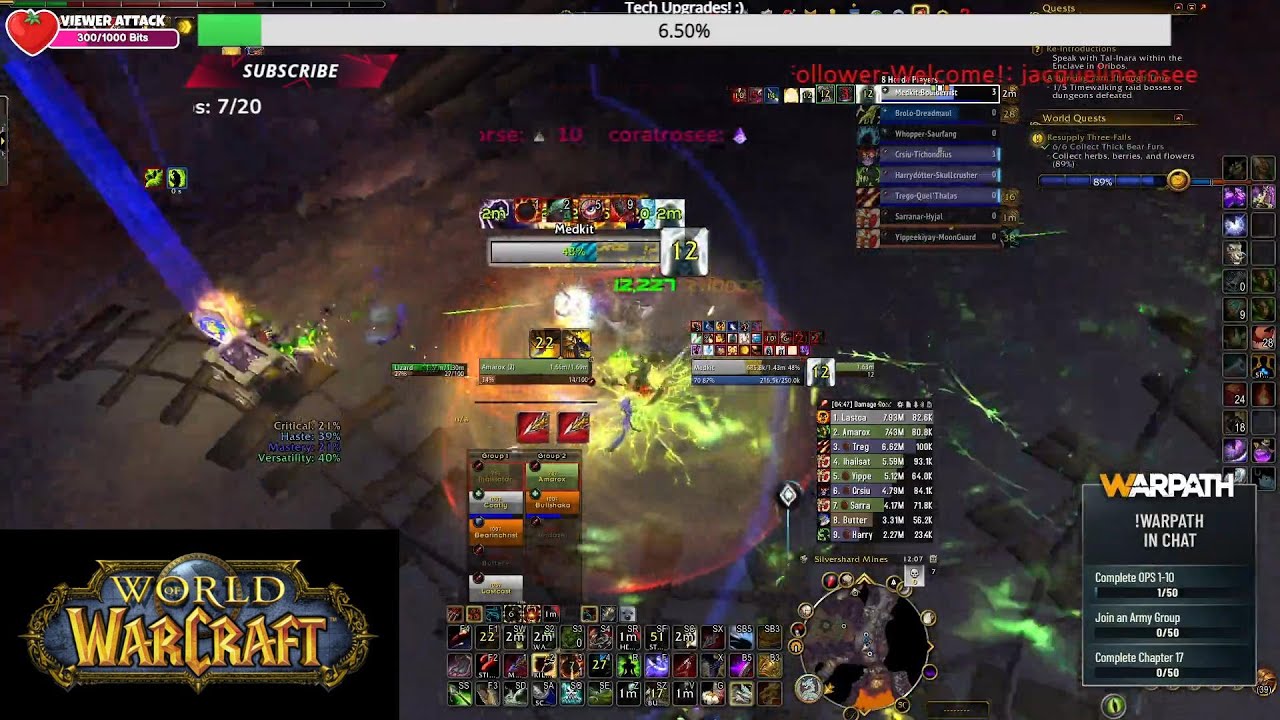 WoW 10.2.7 Survival Hunter PvP Blitz