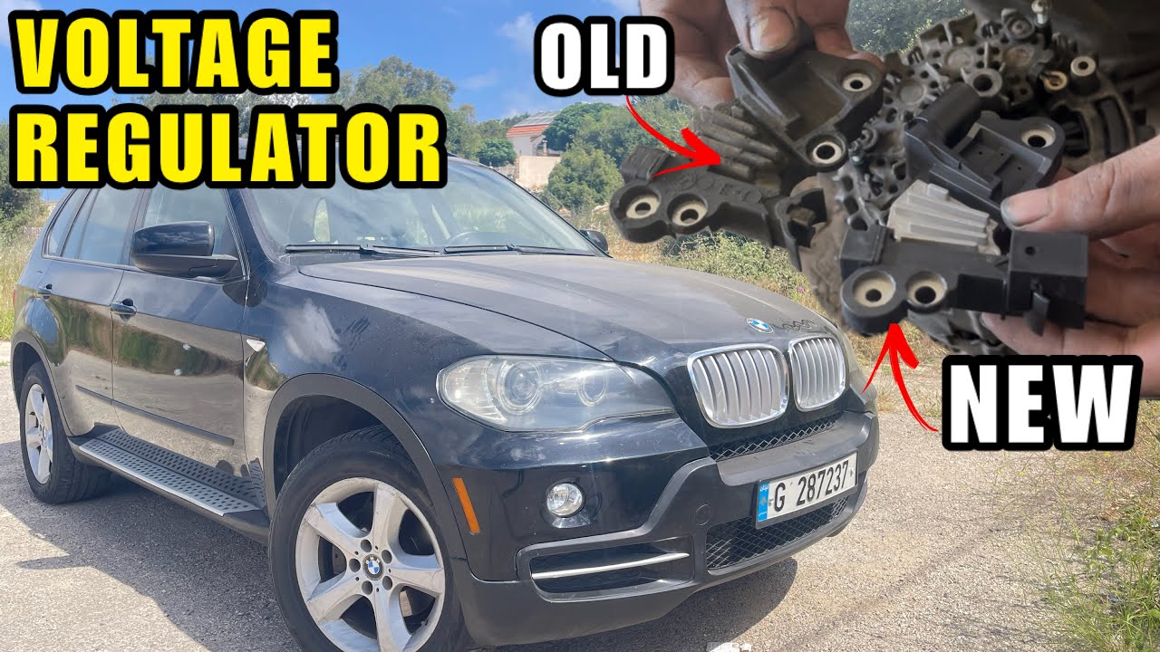 How To Diagnose & Replace a Bad Voltage Regulator on a BMW E70 X5 N52 Engine!