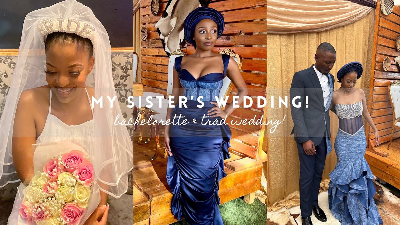 Maid of honour Vlog! Wedding prep | Bachelorette party | traditional wedding | Botswana