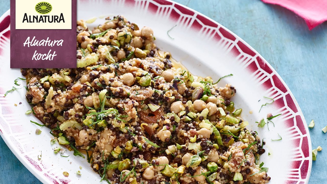 Alnatura kocht: Linsen-Couscous-Salat | Alnatura