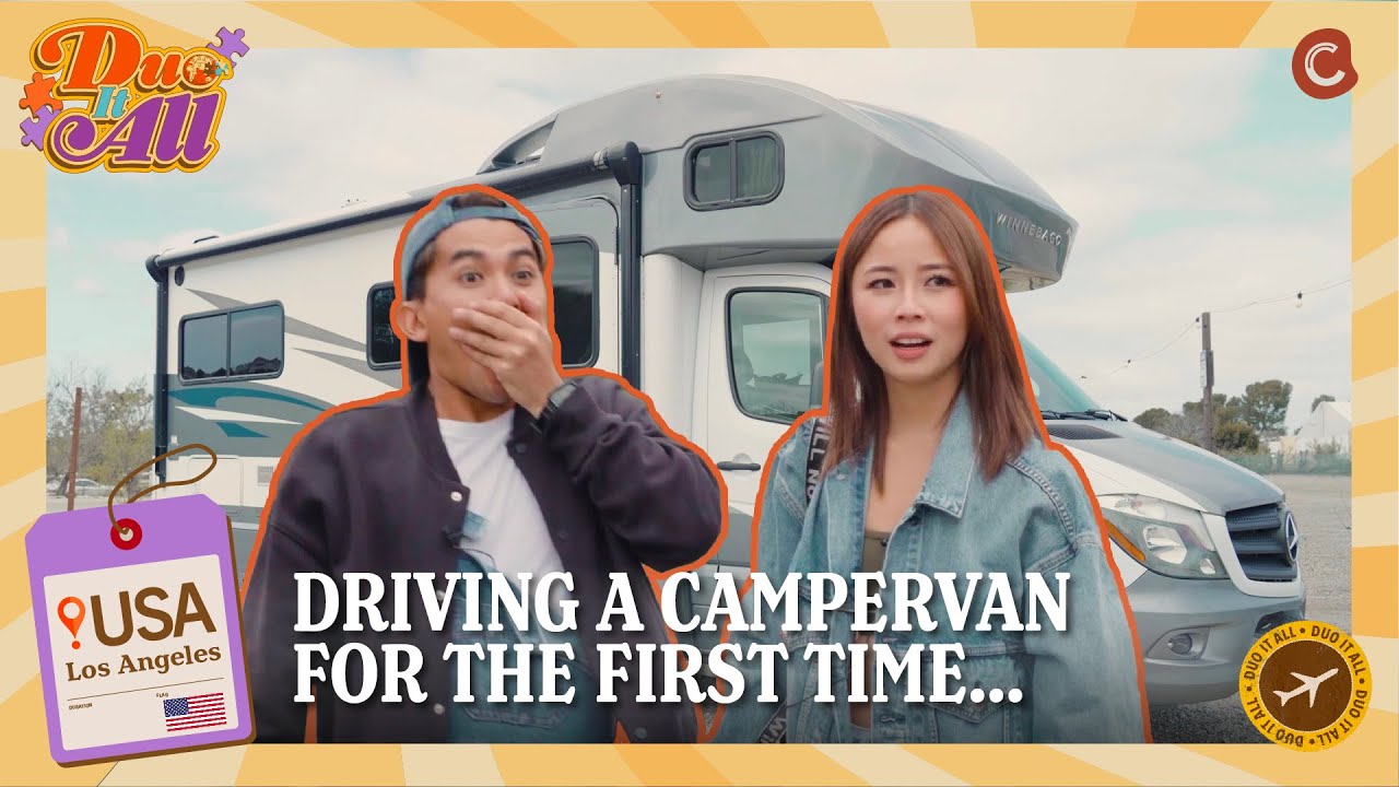 Surviving one night in Joshua Tree National Park: First Road Trip Camping in USA | DUO It All