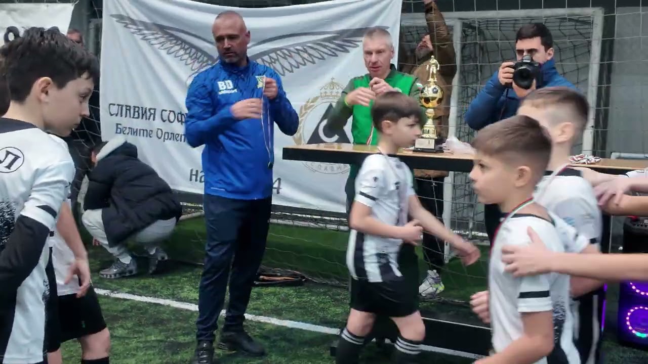 Награждаване Локомотив Пловдив 2015 1-во място Kronos cup