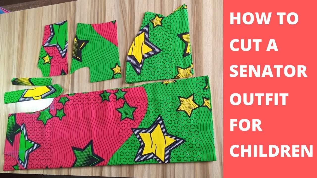 How To Cut Senator Outfit For Kids