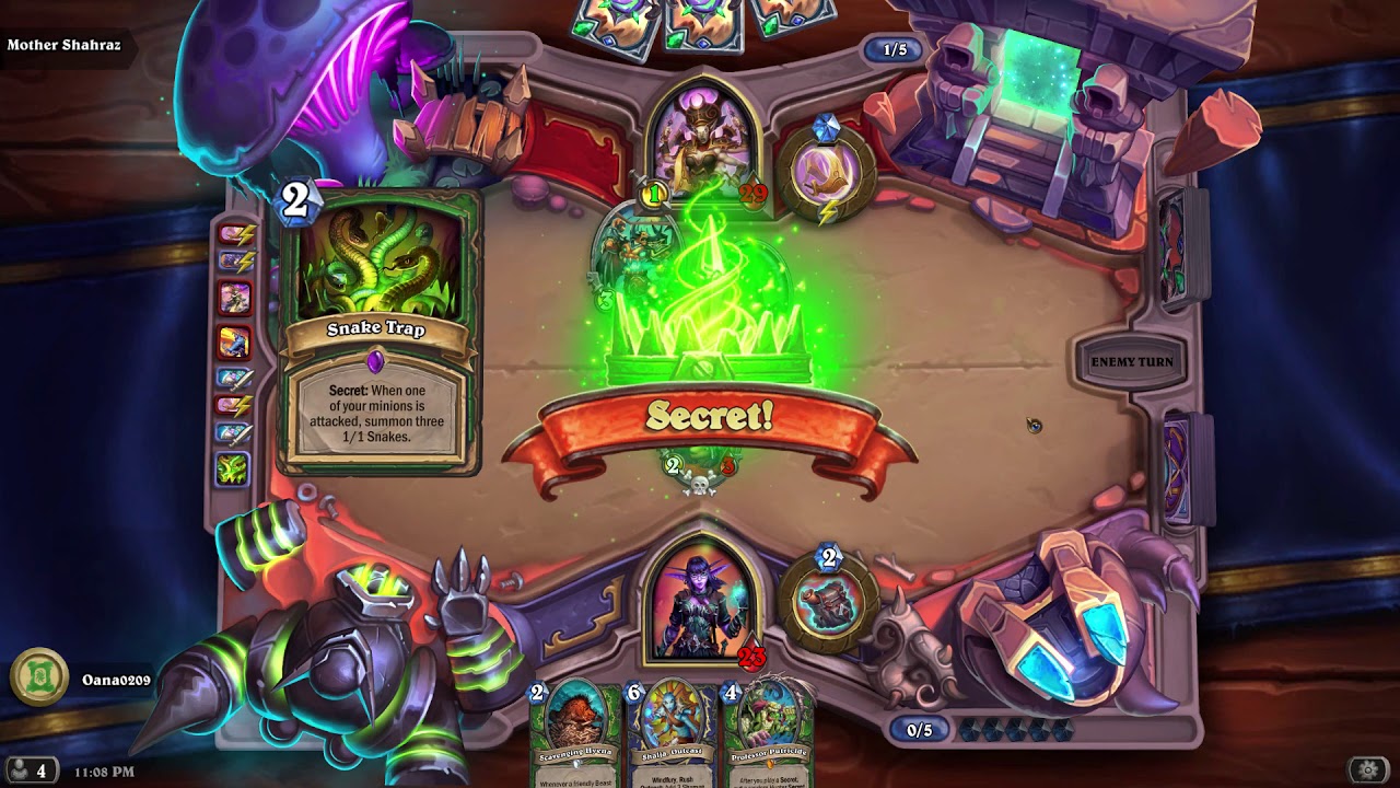 Hearthstone Ashes of Outland - Trial by Felfire - Mother Shahraz