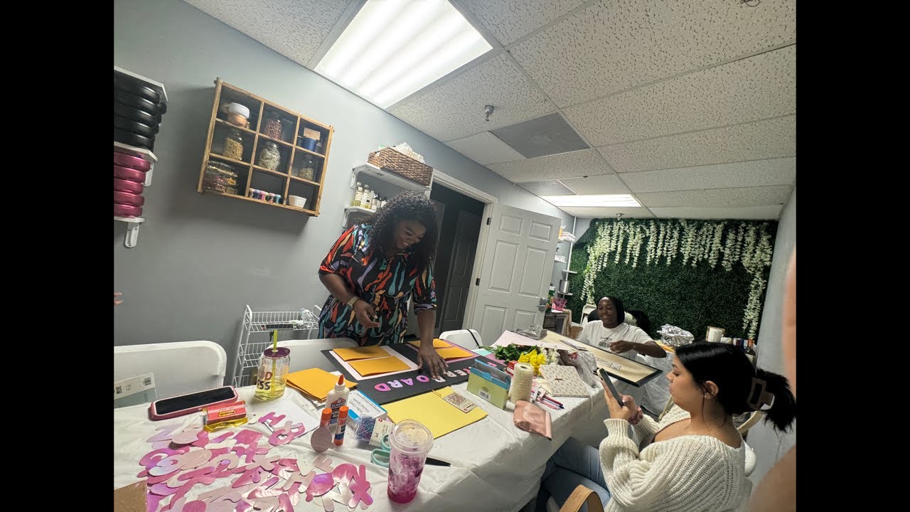 Prayer Board With The Ladies