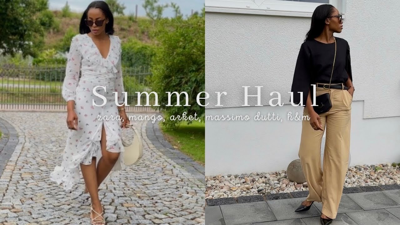 Summer Haul | Zara, Mango, H&M, Massimo Dutti, Arket