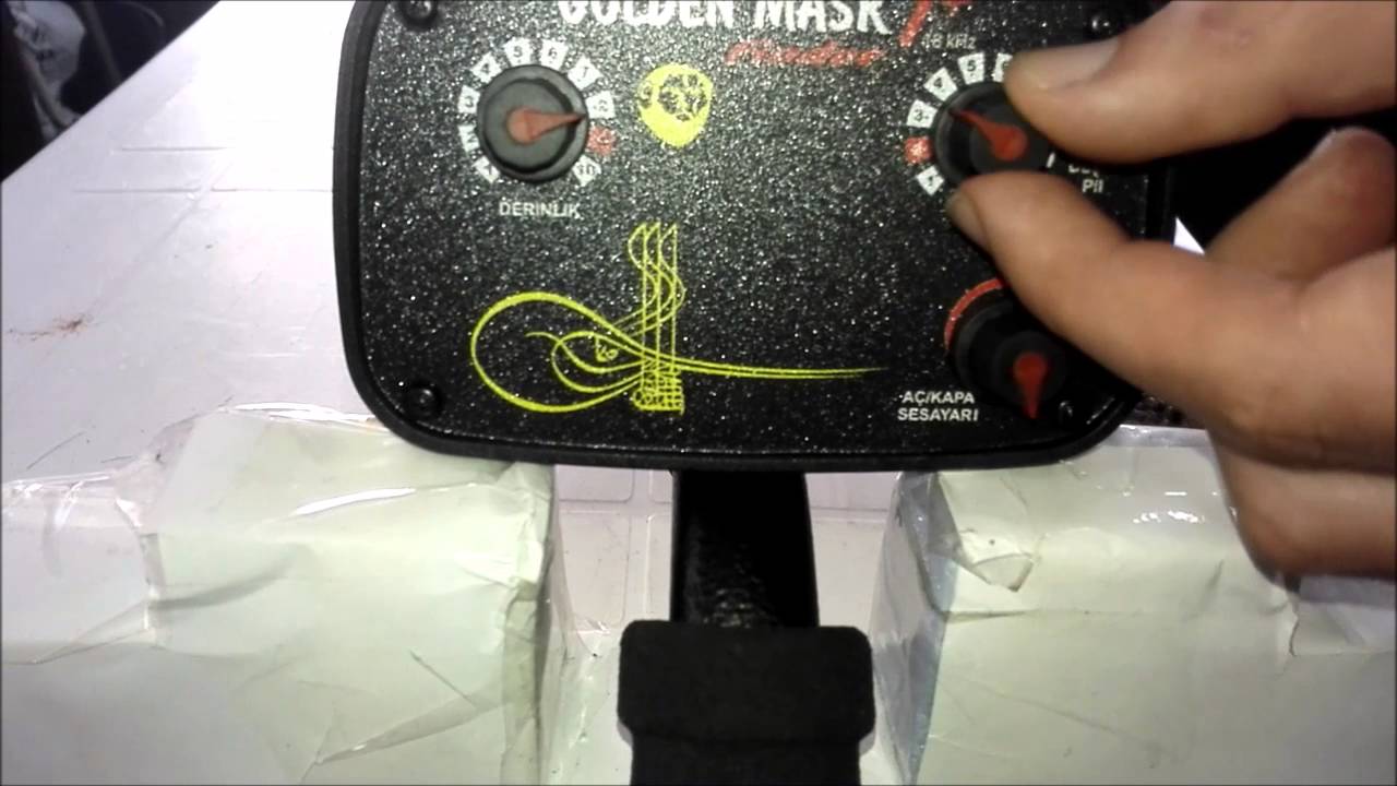 GOLDEN MASK 1+ YENİ VERSİYON TEST VE TANITIM VİDEOSU-DEHA DEDEKTÖR