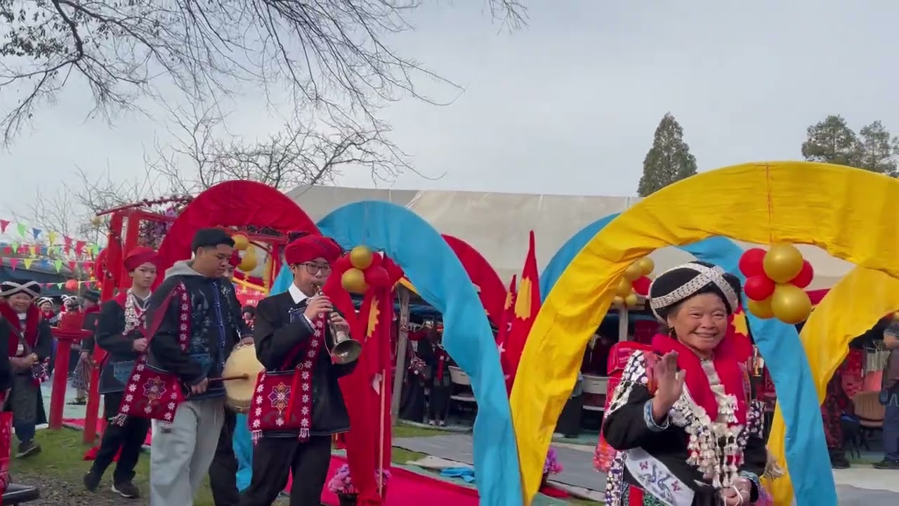 Iu mienh new year 2/14/2026 at the temple 