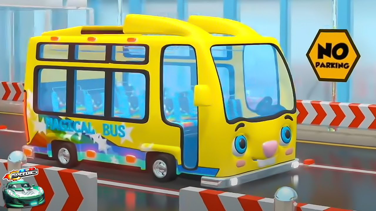 Les Roues de l’Autobus | Chanson Pour Enfants Avec les Speedies