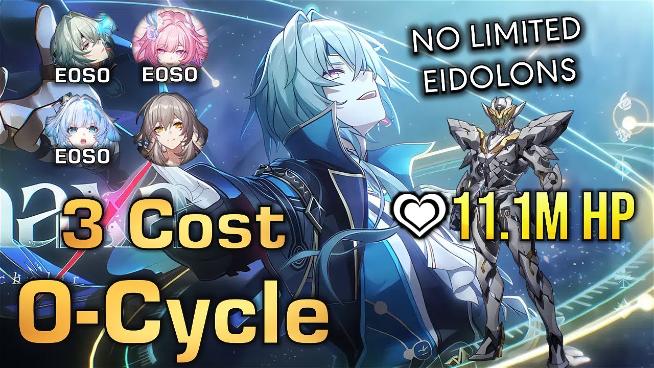 The King of Low Cost | E0S0 Anaxa 3 Cost 0-Cycle 11M HP SAM | No Limited Eidolons | MoC 3.7