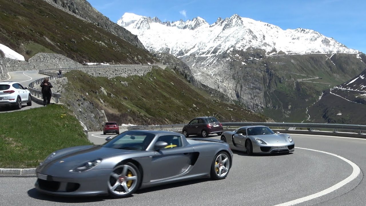 The Unbelievable Supercars in the Swiss Alps