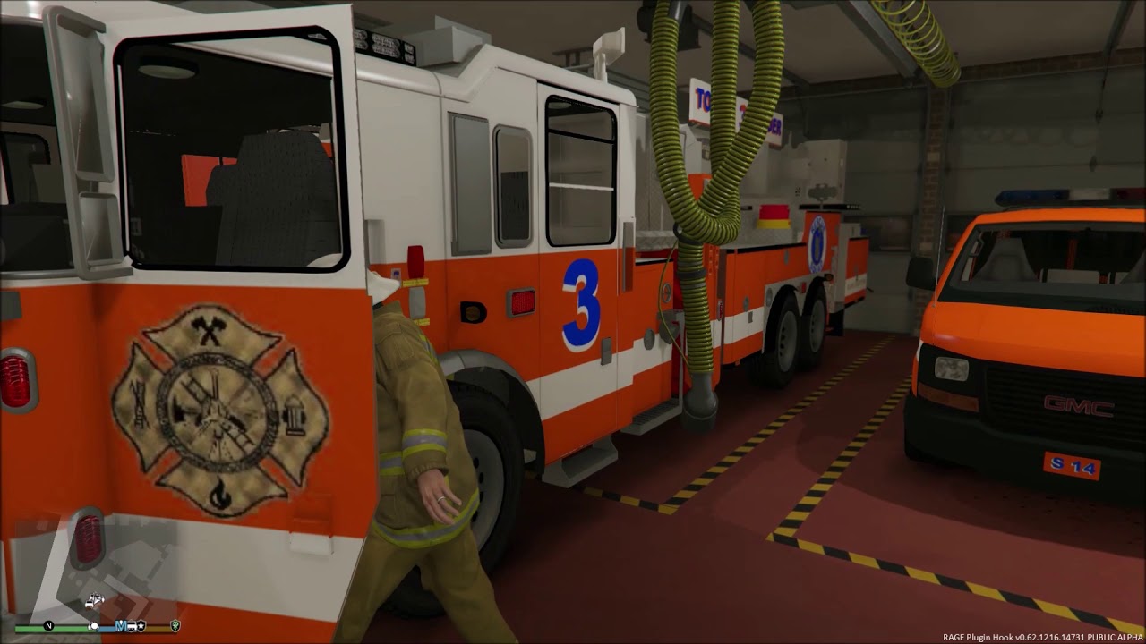 GTA 5 FIRE DEPARTMENT BLAINE COUNTY FIRE RESPONDING