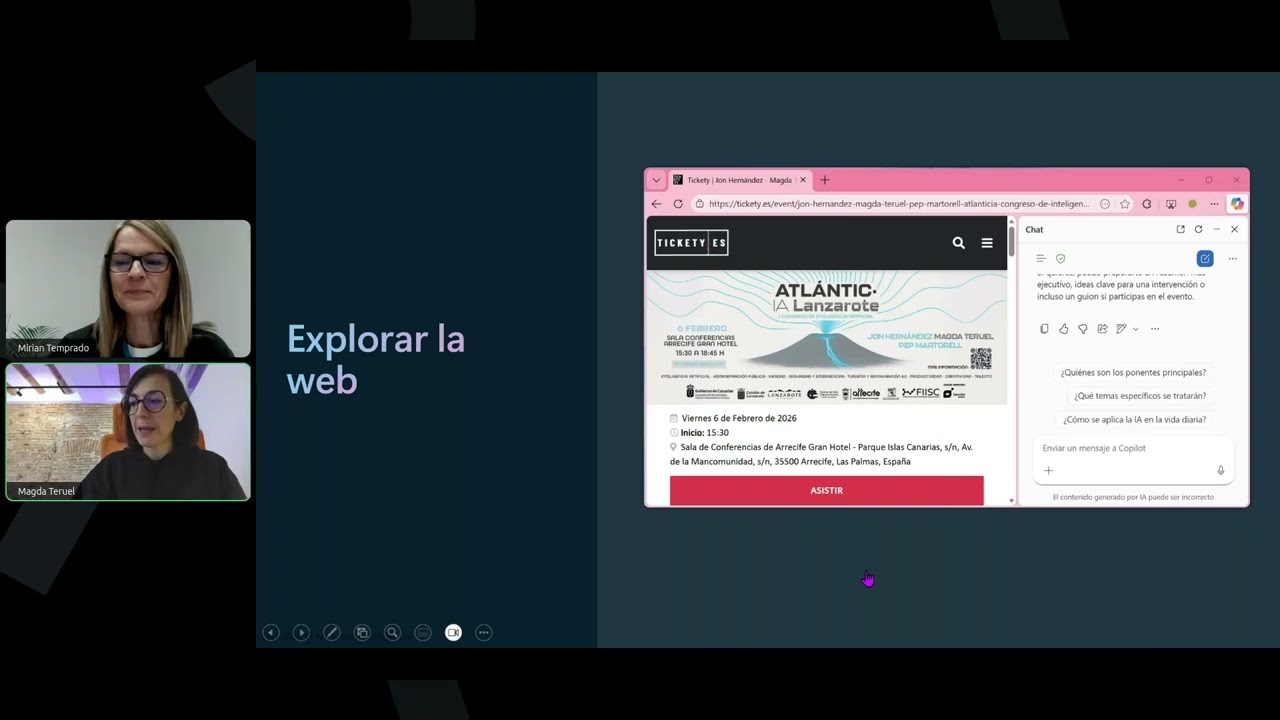 Copilot sin filtros: usos reales con Magda Teruel | WEBINAR