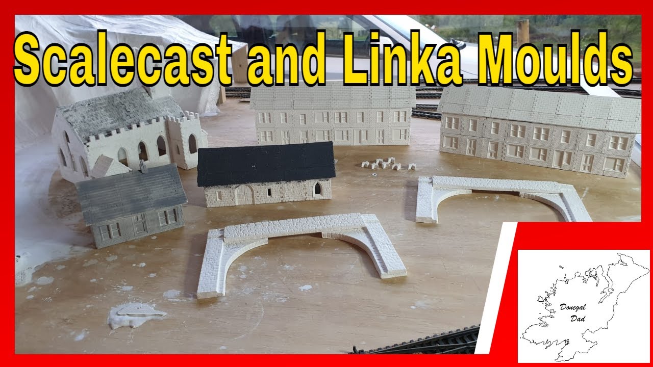 9. Model Railway for Beginners Preparing and Building using Scalecast and Linka Moulds Part 2
