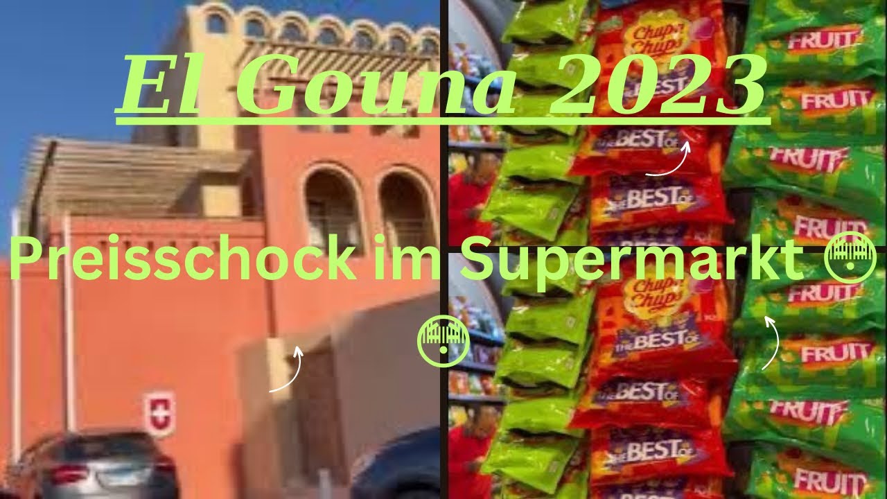 El Gouna 2023 Marina und Preisflash im Supermarkt 2023 #familieaaufreisen #viral #ägypten #redsea