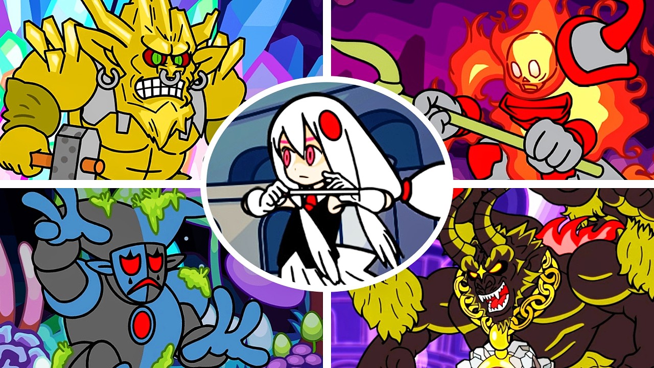 Rhythm Heaven Groove - All Bosses (With True Final Boss and Secret Ending)