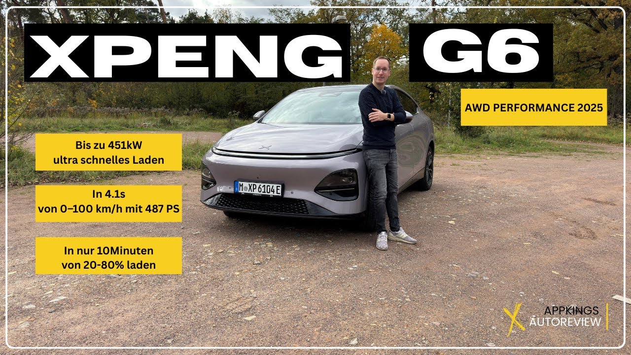 XPENG G6 (2025) - So ein gutes Auto habe ich nicht erwartet!