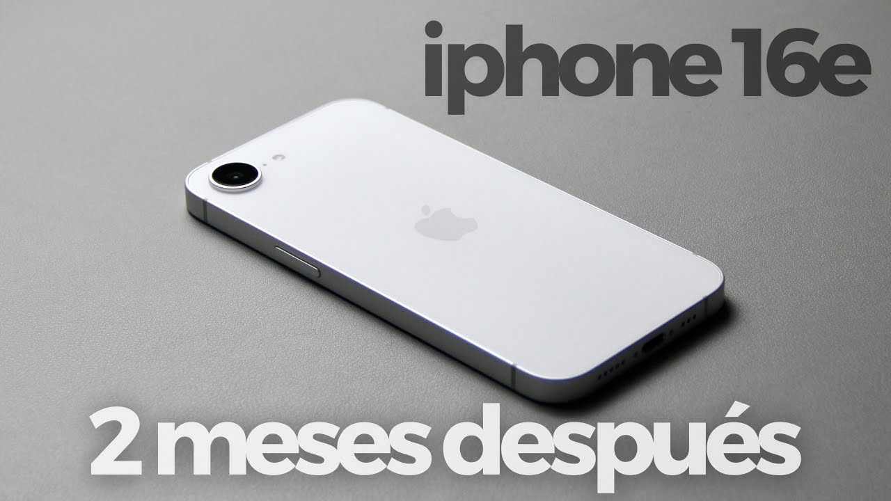 iPhone 16e Dos Meses Después - Review Honesta