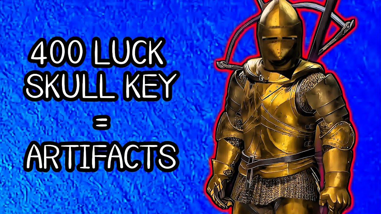 400 LUCK SKULL KEY DROPS EASY ARTIFACTS & UNIQUES | Dark and Darker