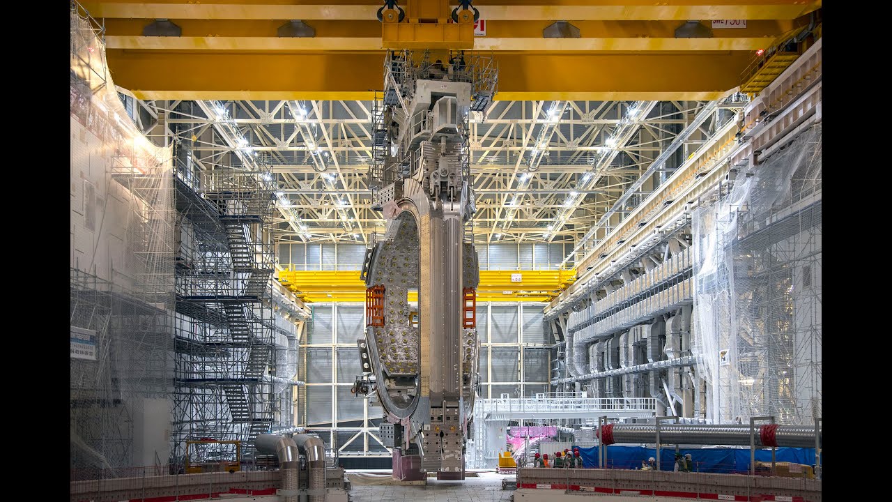 Tokamak assembly: The module has landed