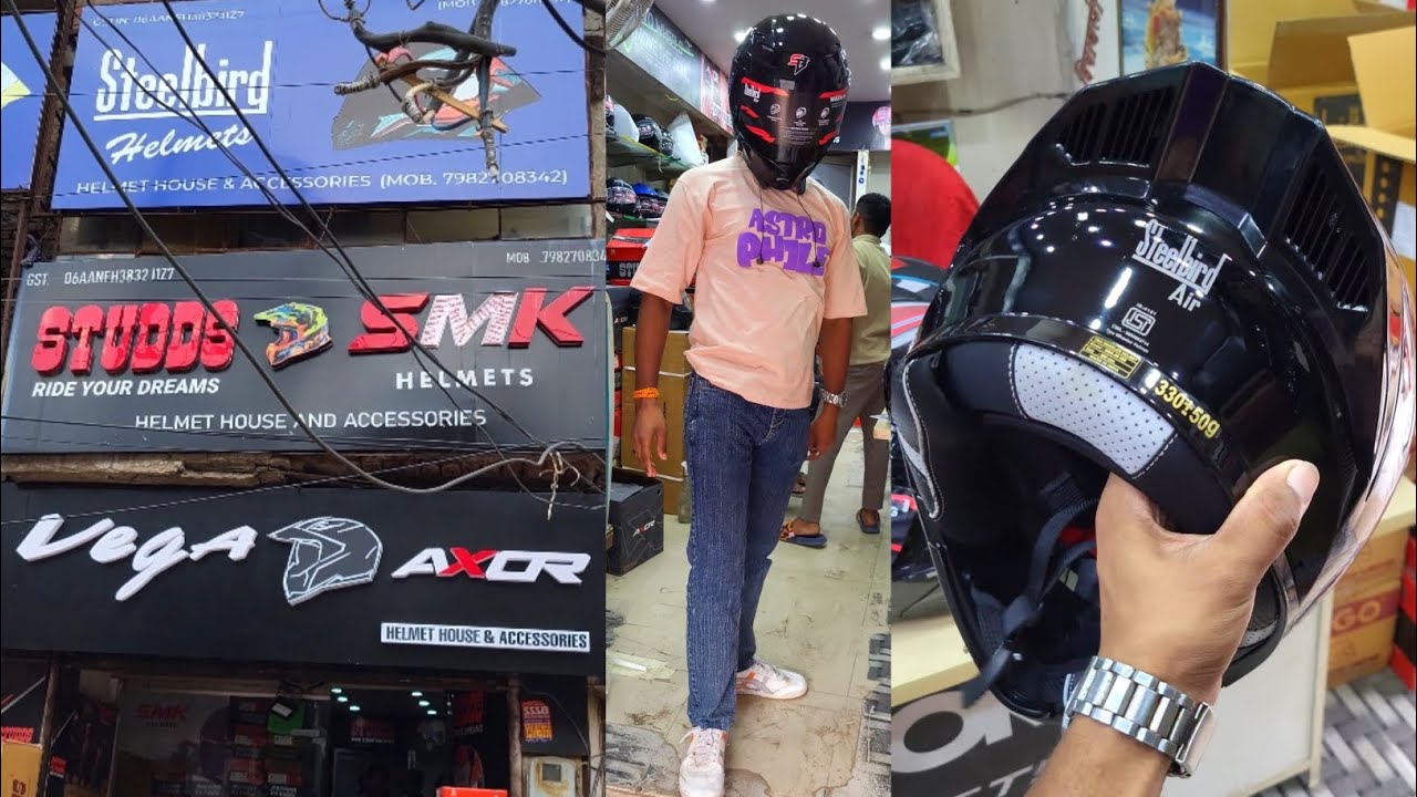 Steelbird SBA 20 Helmet 🔥 || The Most viral Steelbird SBA 20 Helmet 😍