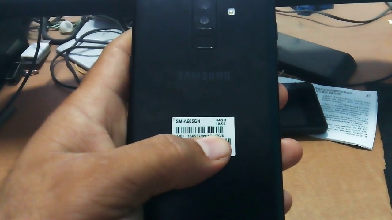 Restablecer datos de fábrica Samsung Galaxy A6+ 2018 /A6 plus SM-A605GN quitar contraseña hard Reset